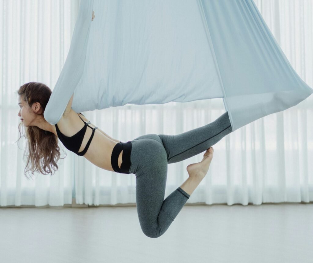 aerial yoga poses