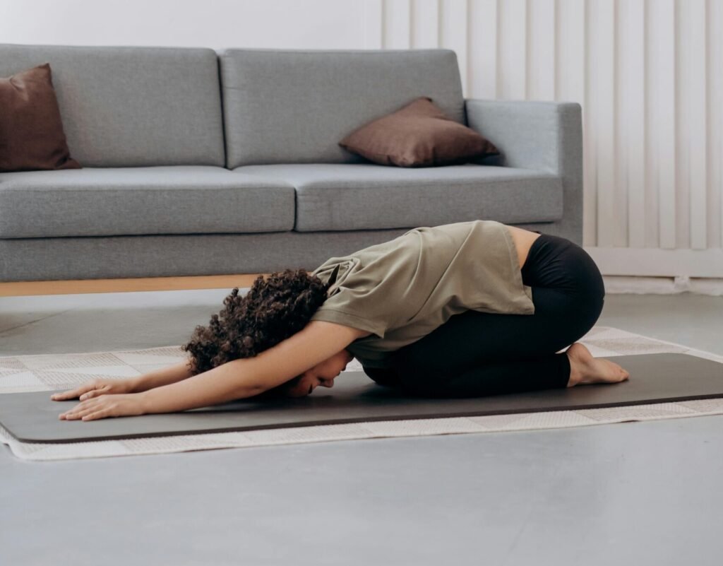 forward fold pose